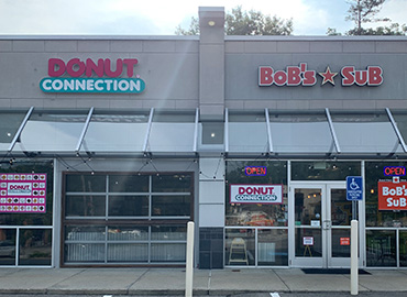 Bobs Subs on Perry Ave next to Donut Connection